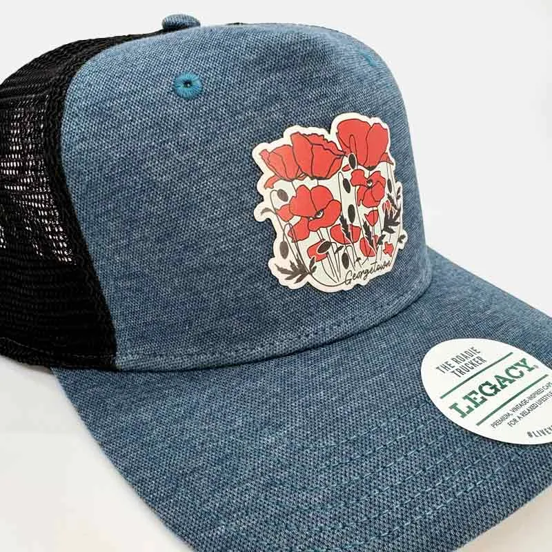 Georgetown Poppies Trucker Hat