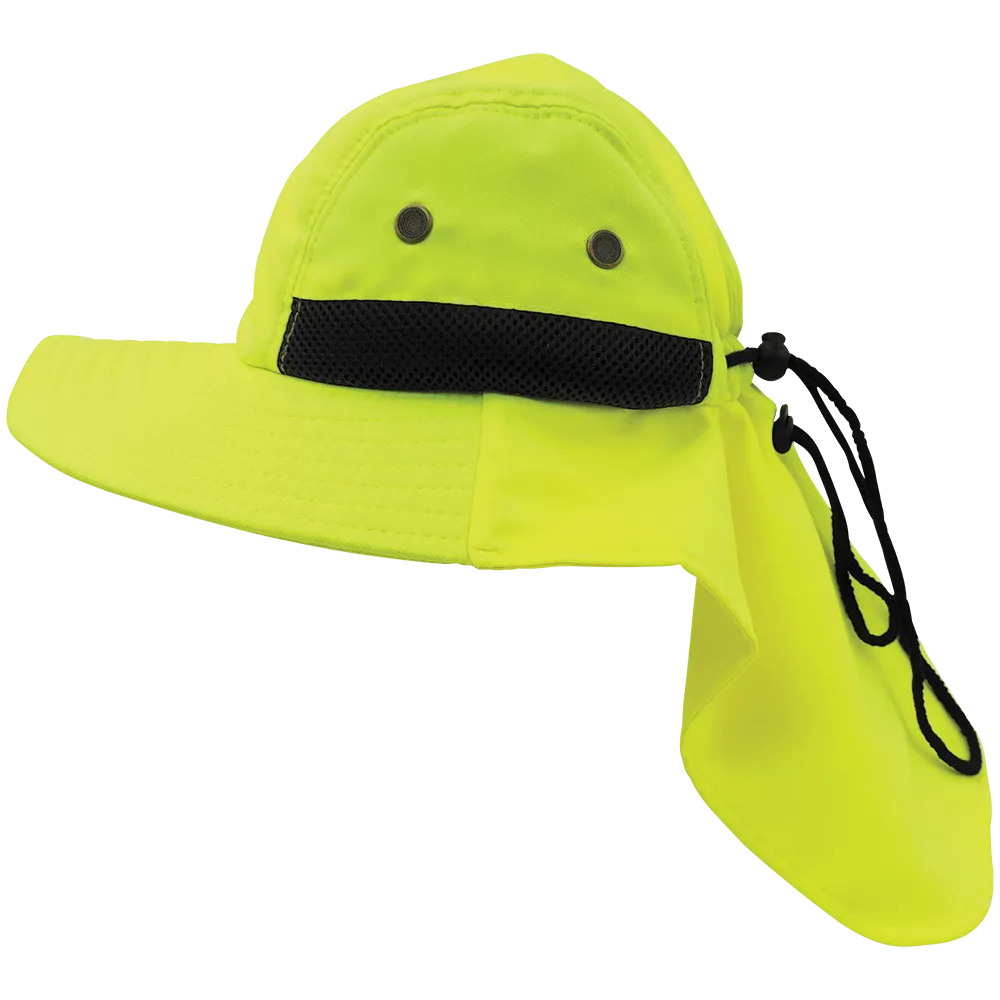 Global Glove & Safety GLO-H5 FrogWear® HV High Visibility Ranger/Safari Hat
