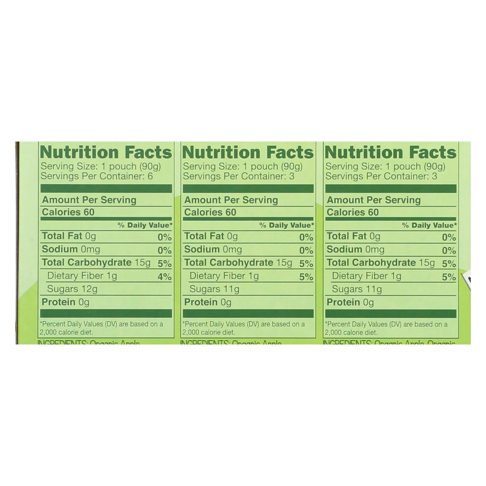Gogo Squeez Gogo - Applesauce - Organic - Variety - Case Of 6 - 12-3.2oz