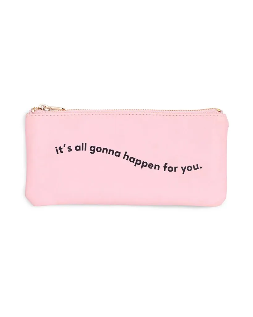 Gonna Happen For You Pencil Pouch by ban.do