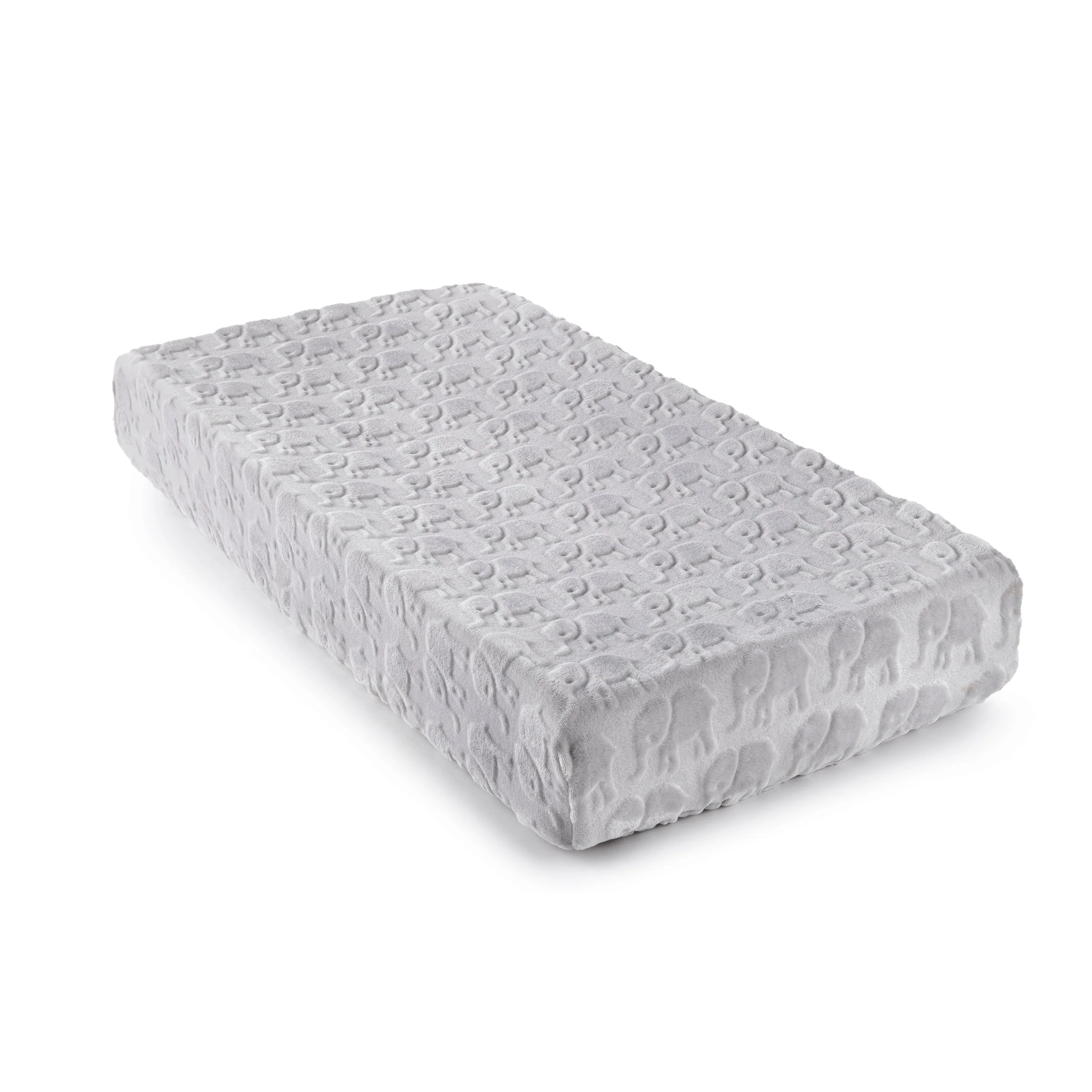 Grey Elephant Change Pad Cover