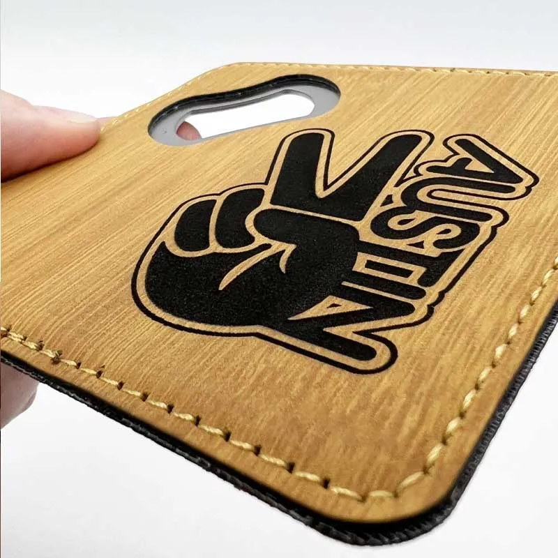 Groovy Austin Bottle Opener/Coaster