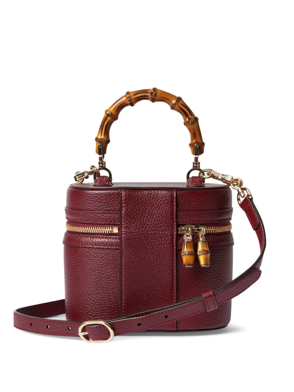 Gucci bamboo leather mini bag
