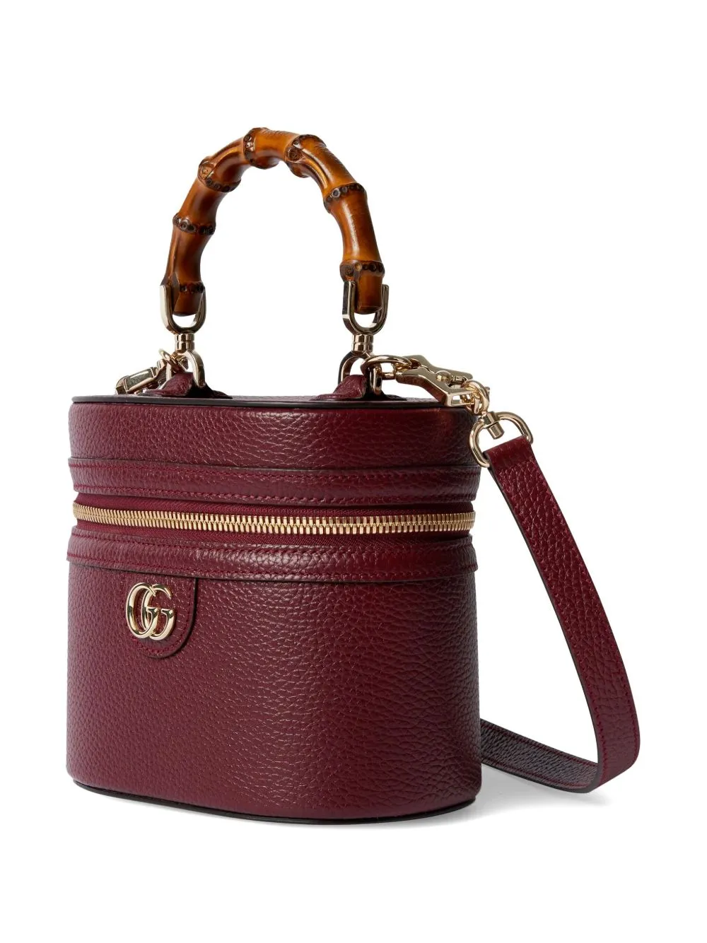 Gucci bamboo leather mini bag