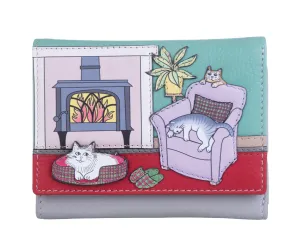Hamishs House Tri Fold Purse - Mala Leather
