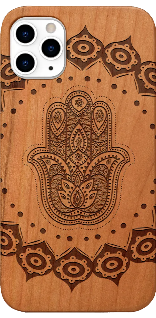Hamsa Mandala - Engraved