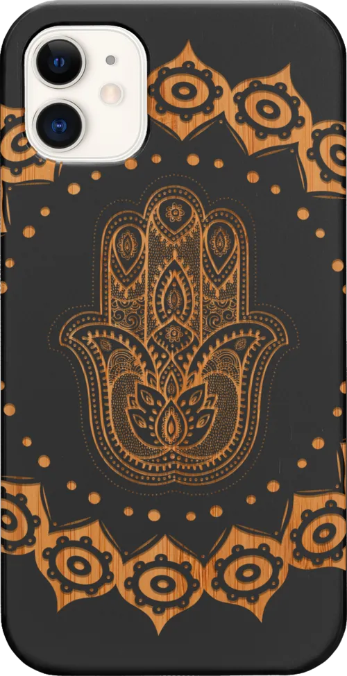 Hamsa Mandala - Engraved