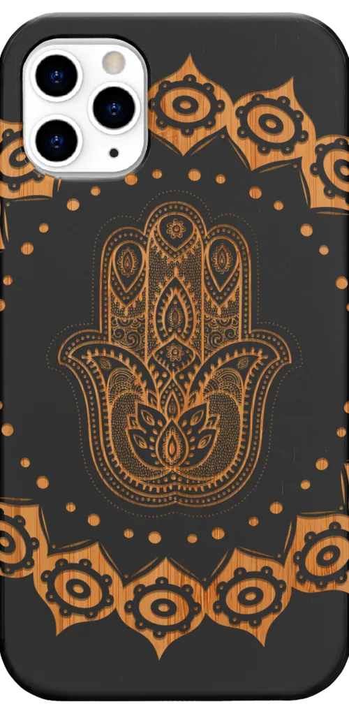 Hamsa Mandala - Engraved
