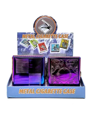 Harlequin Pattern Cigarette Case 12pc