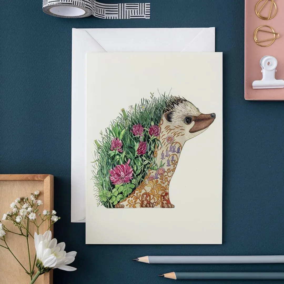 Hedgehog Note Card