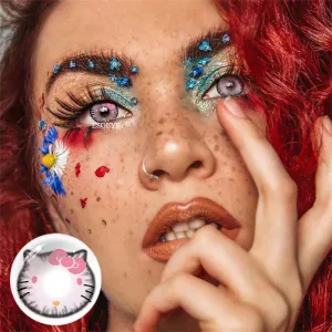 Hello Kitty Pink Cosplay Contact Lenses Yearly