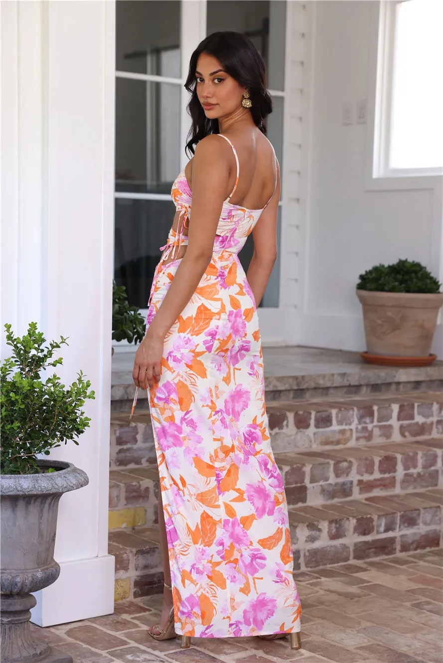 HELLO MOLLY Luxe By The Pool Maxi Dress Print