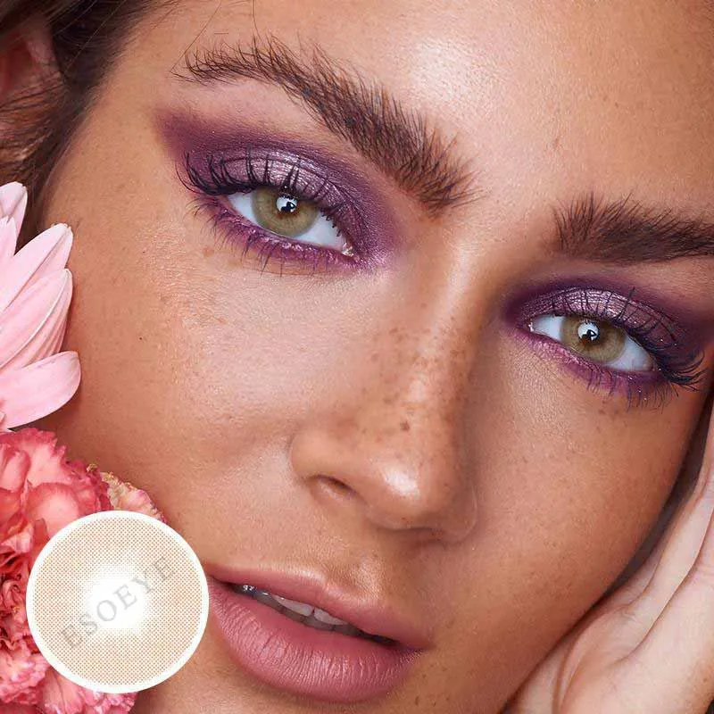 Hidrocor OCRE Colored Contact Lenses Yearly