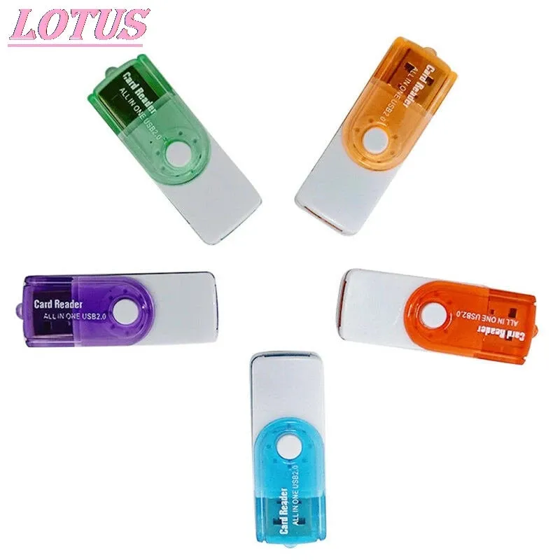 High Speed 4-in-1 USB Card Reader