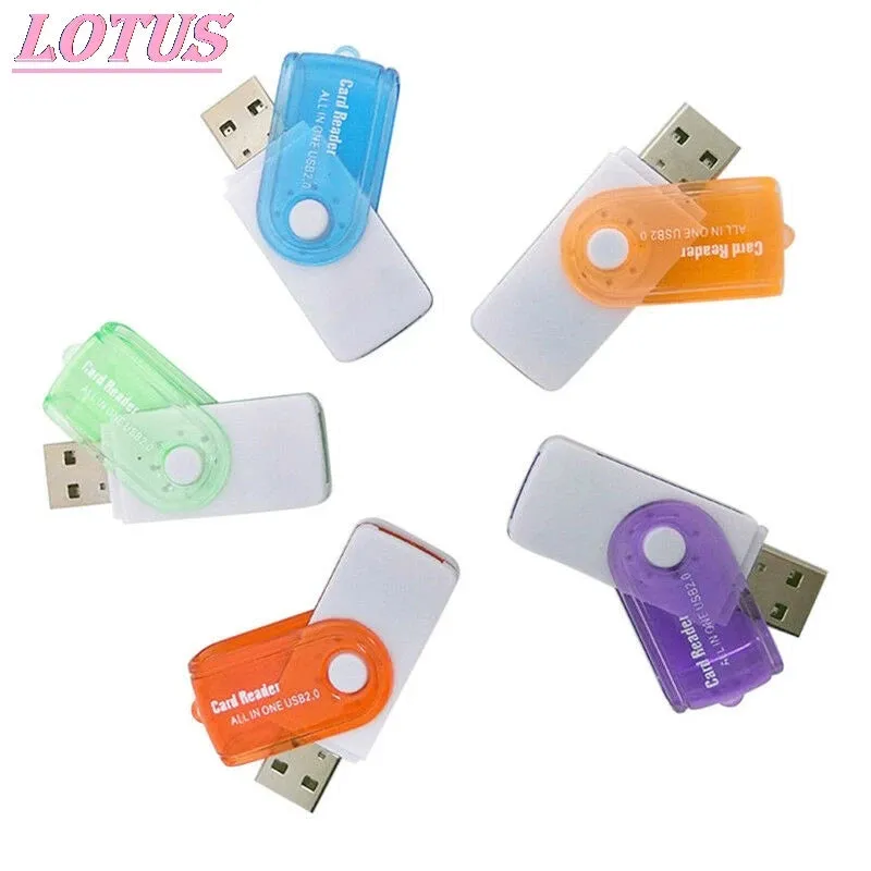 High Speed 4-in-1 USB Card Reader