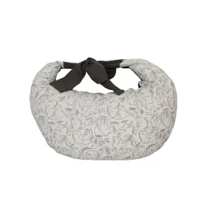 Hippychick Feeding Pillow - Animal Friends Grey