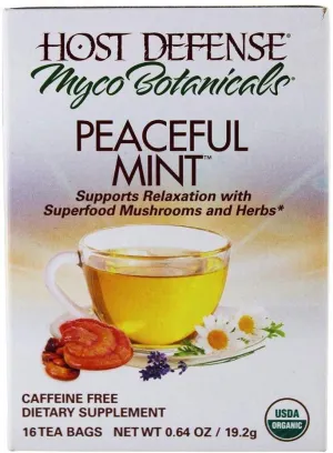 Host Defense - MycoBotanicals Peaceful Mint