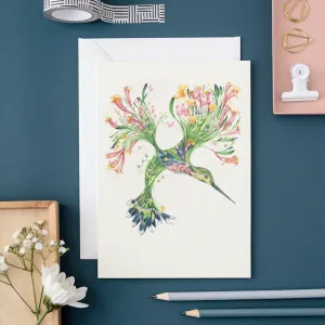 Hummingbird Note Card
