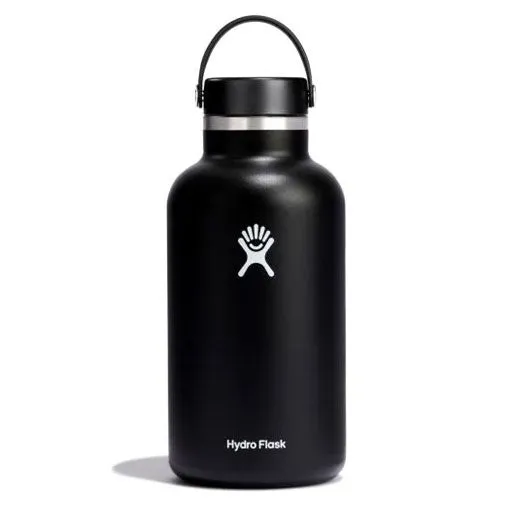 Hydro Flask 64 Oz Wide Mouth 2.0 Flex Cap - Black