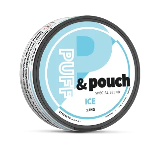 ICE 12MG - PUFF&POUCH NICOTINE POUCHES