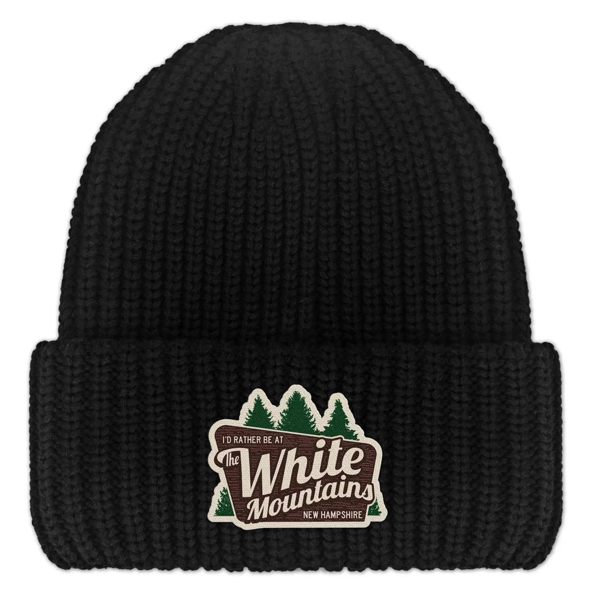 I'd Rather Be at the White Mountains Chunky Knit