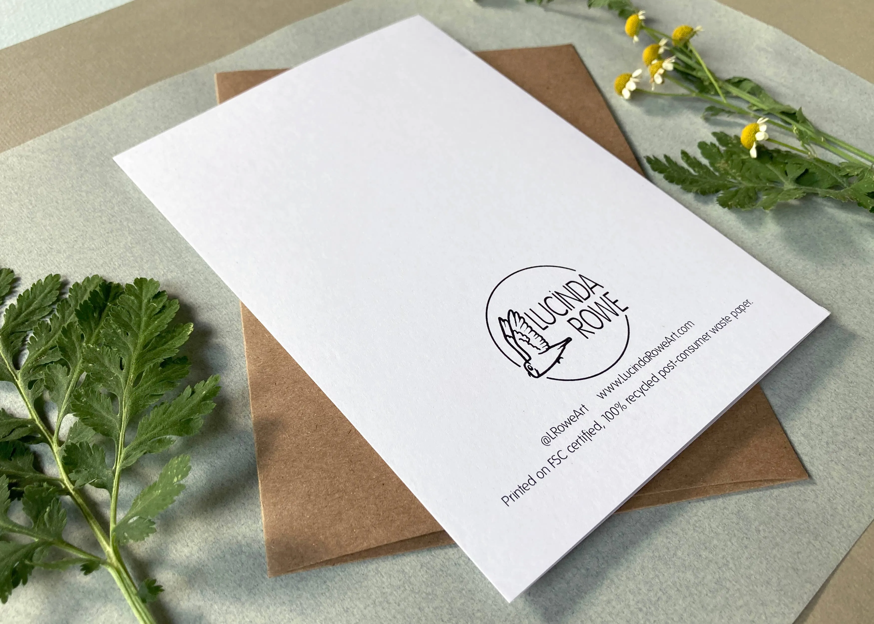 I'm Rather Frond of You Card