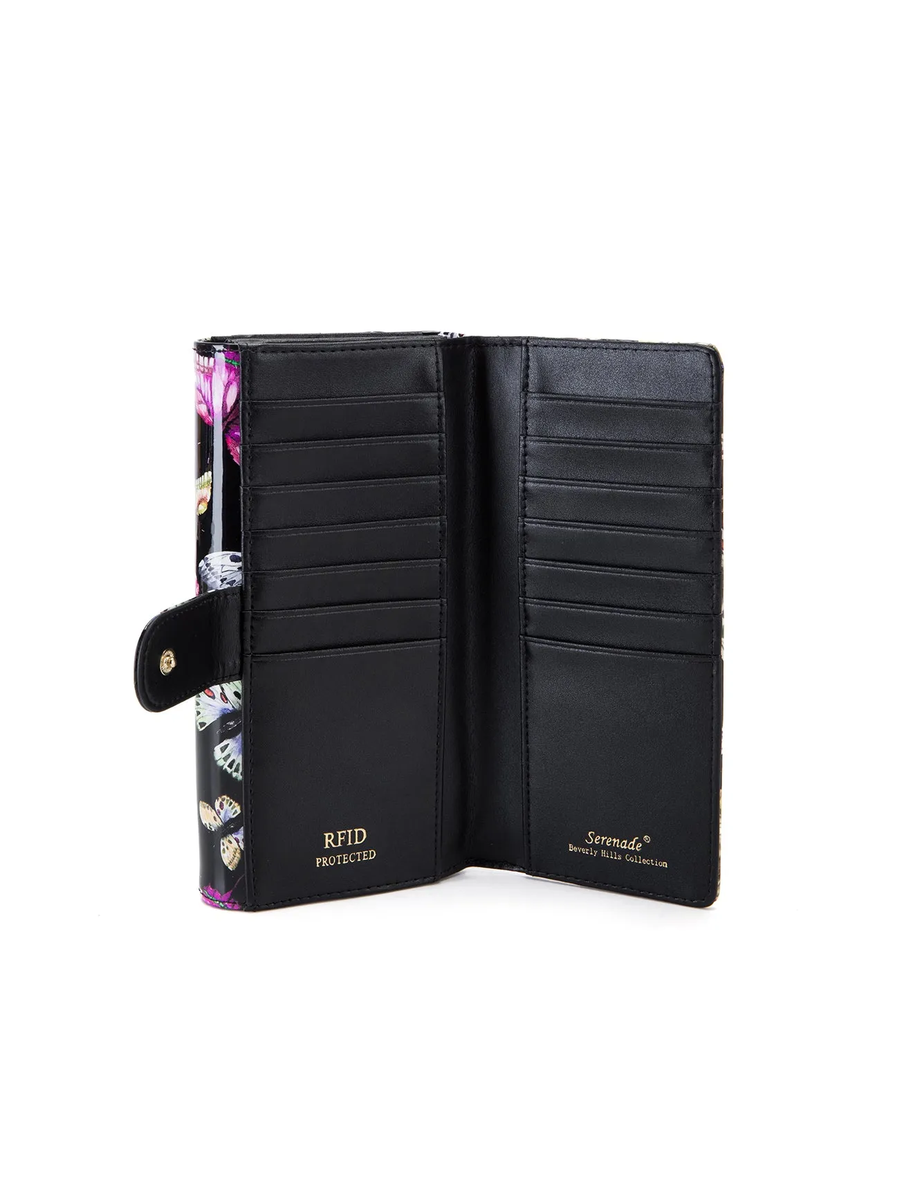 IMPERIA LARGE  PATENT LEATHER WALLET WITH RFID- WSF2901- NEW IN