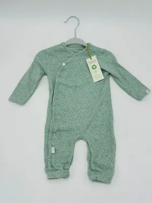 Infant's Playsuit - Grey Mint