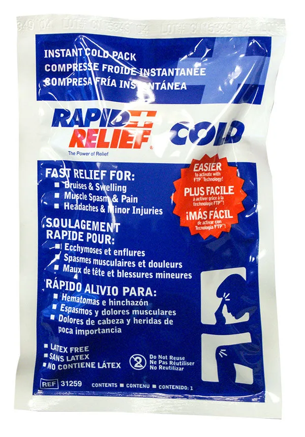 INSTANT COLD PACK LARGE 5"X 9"