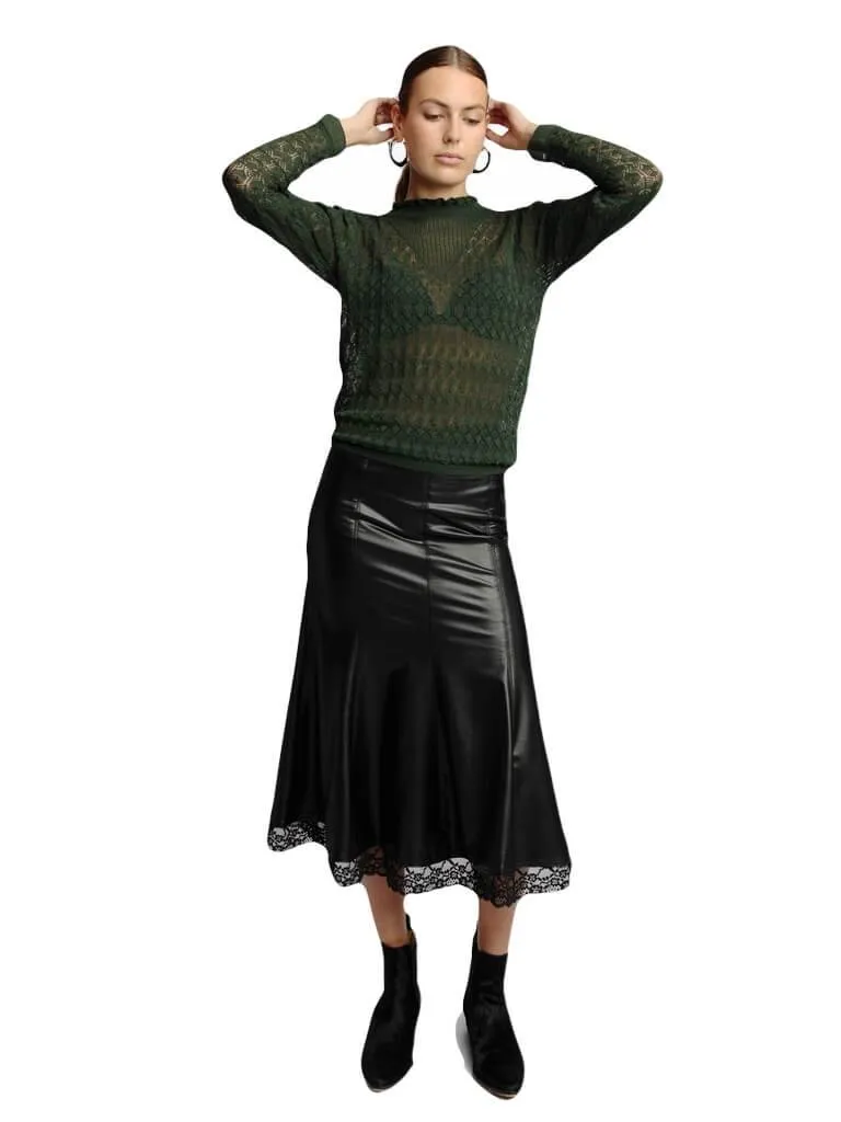 INZAGI Nashville Leathertte Skirt