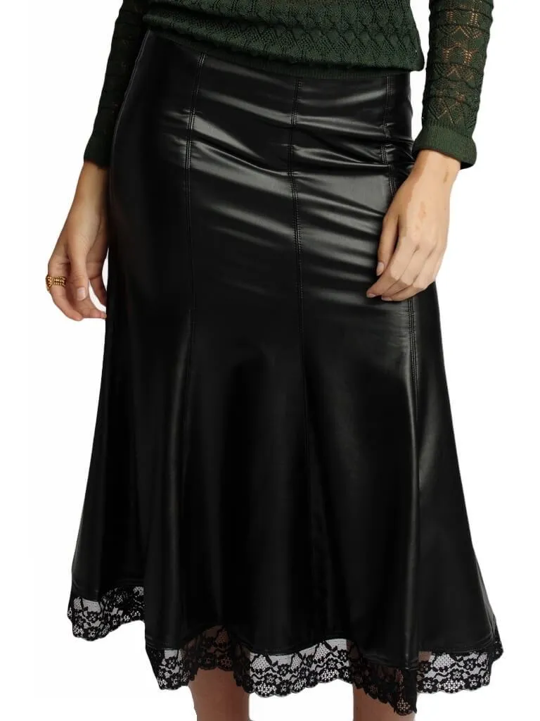 INZAGI Nashville Leathertte Skirt