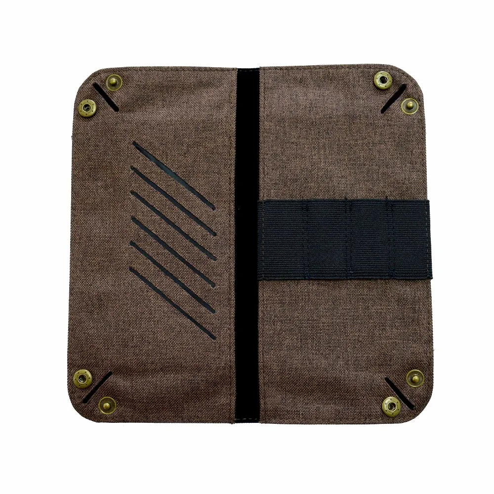 Jacinto and Lirio Guhit Vegan Leather Foldable Travel Valet