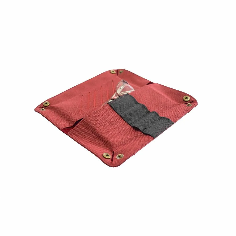 Jacinto and Lirio Guhit Vegan Leather Foldable Travel Valet