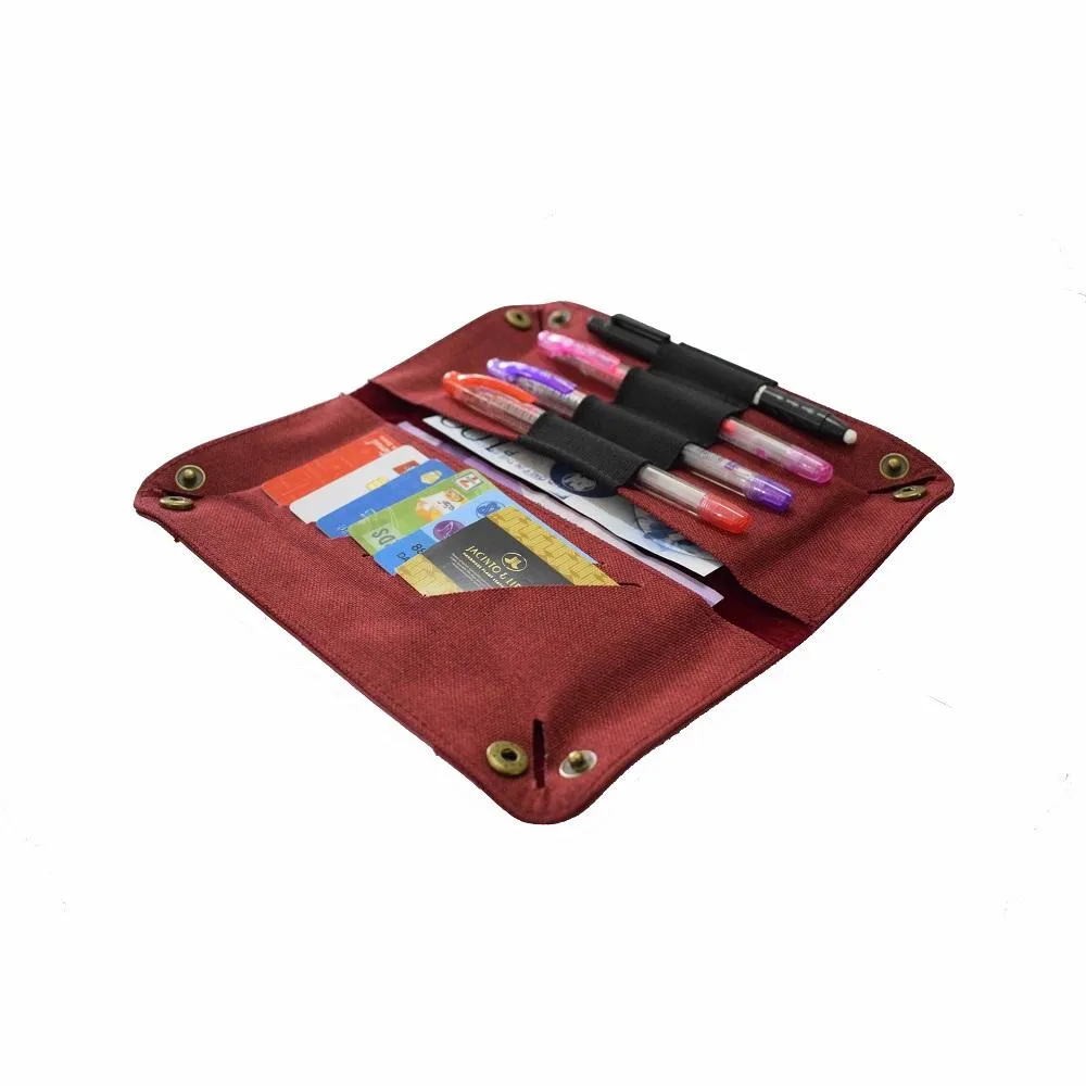 Jacinto and Lirio Guhit Vegan Leather Foldable Travel Valet