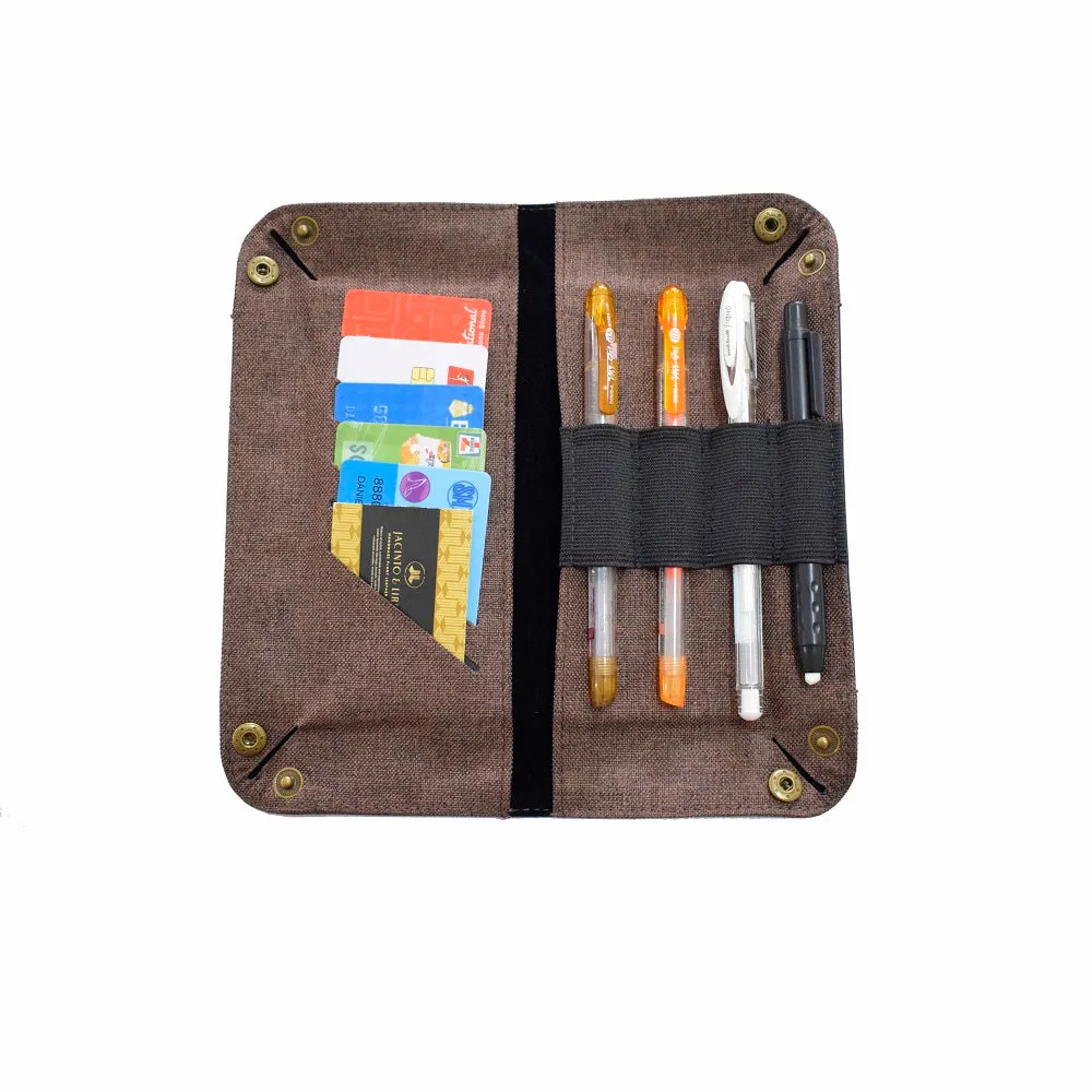 Jacinto and Lirio Guhit Vegan Leather Foldable Travel Valet