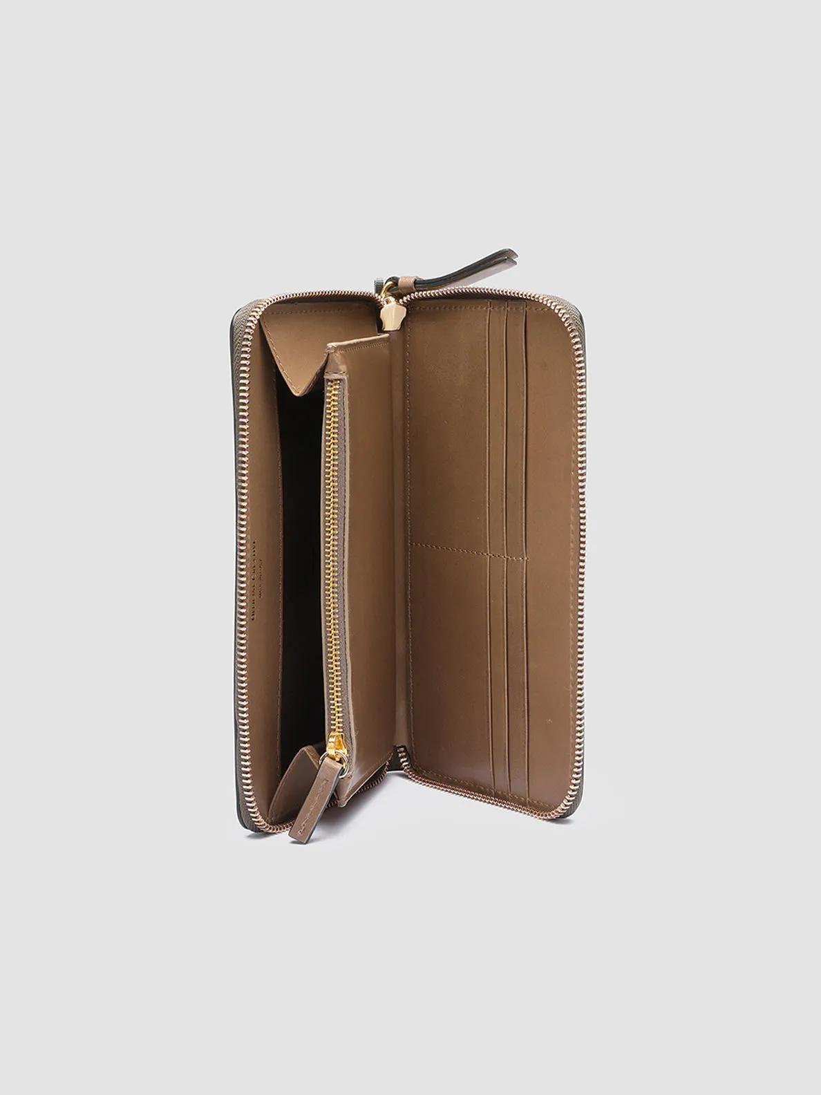 JULIET 01 - Taupe Leather Wallet
