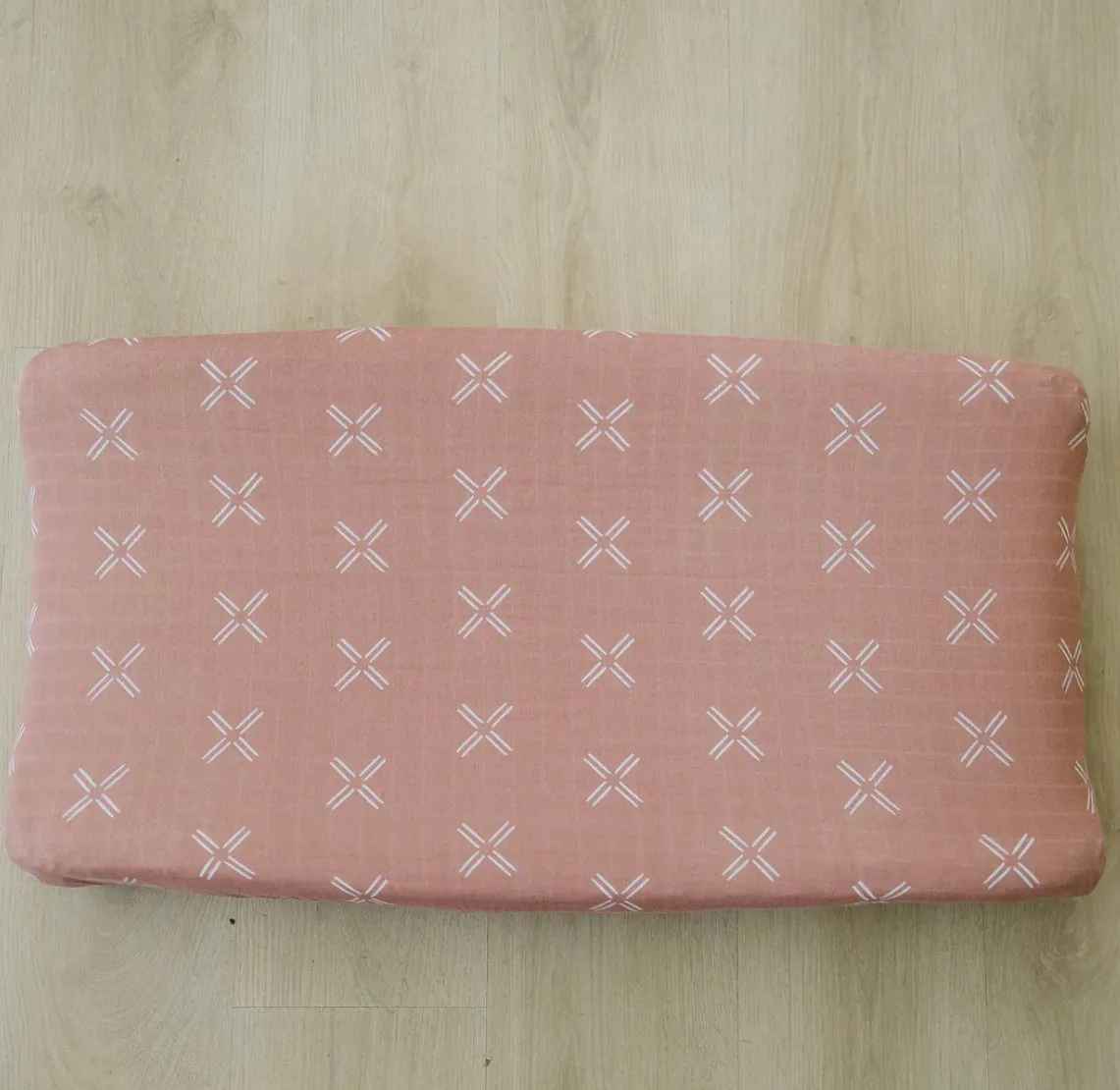 Just Peachy Changing Pad Cover