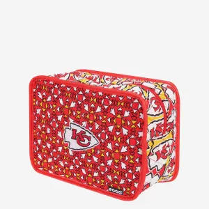 Kansas City Chiefs Quilted Printed Cosmetic Bag