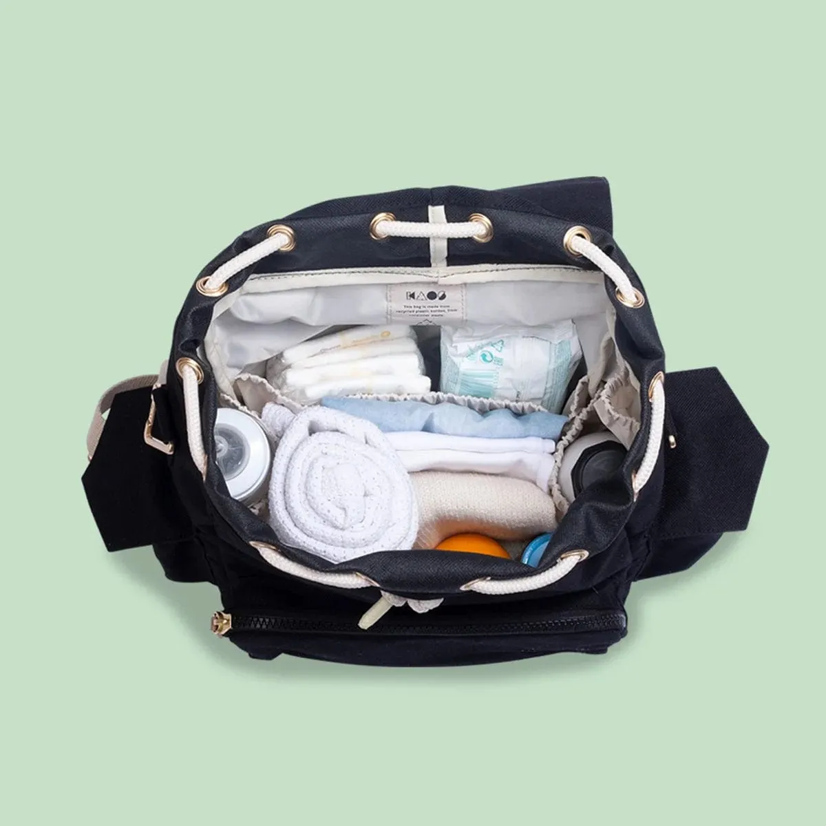 KAOS Ransel Changing Bag - Classic Black