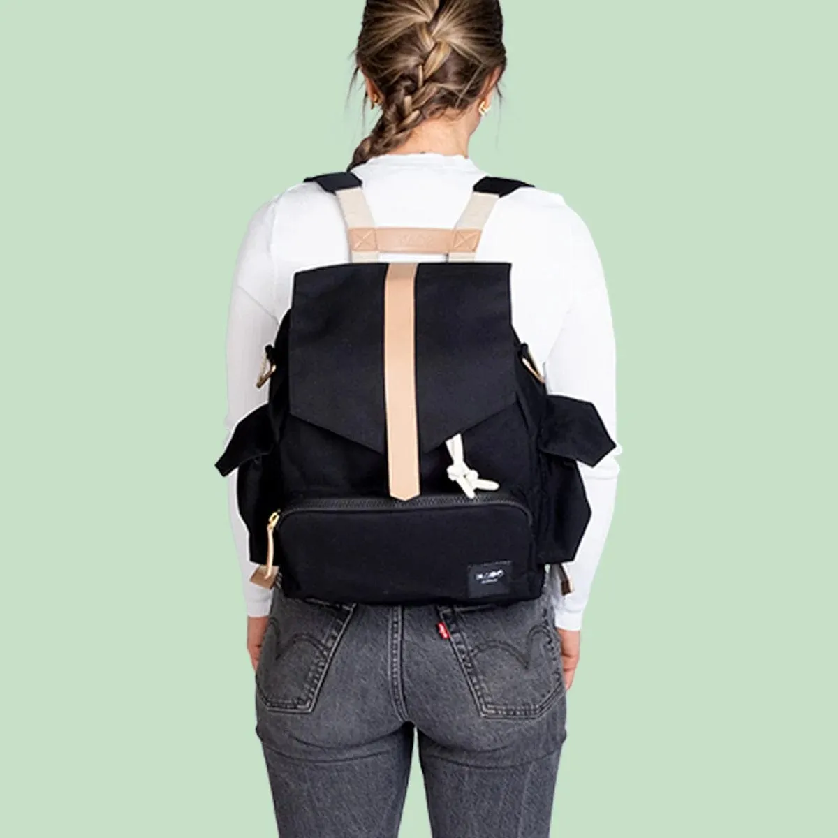 KAOS Ransel Changing Bag - Classic Black