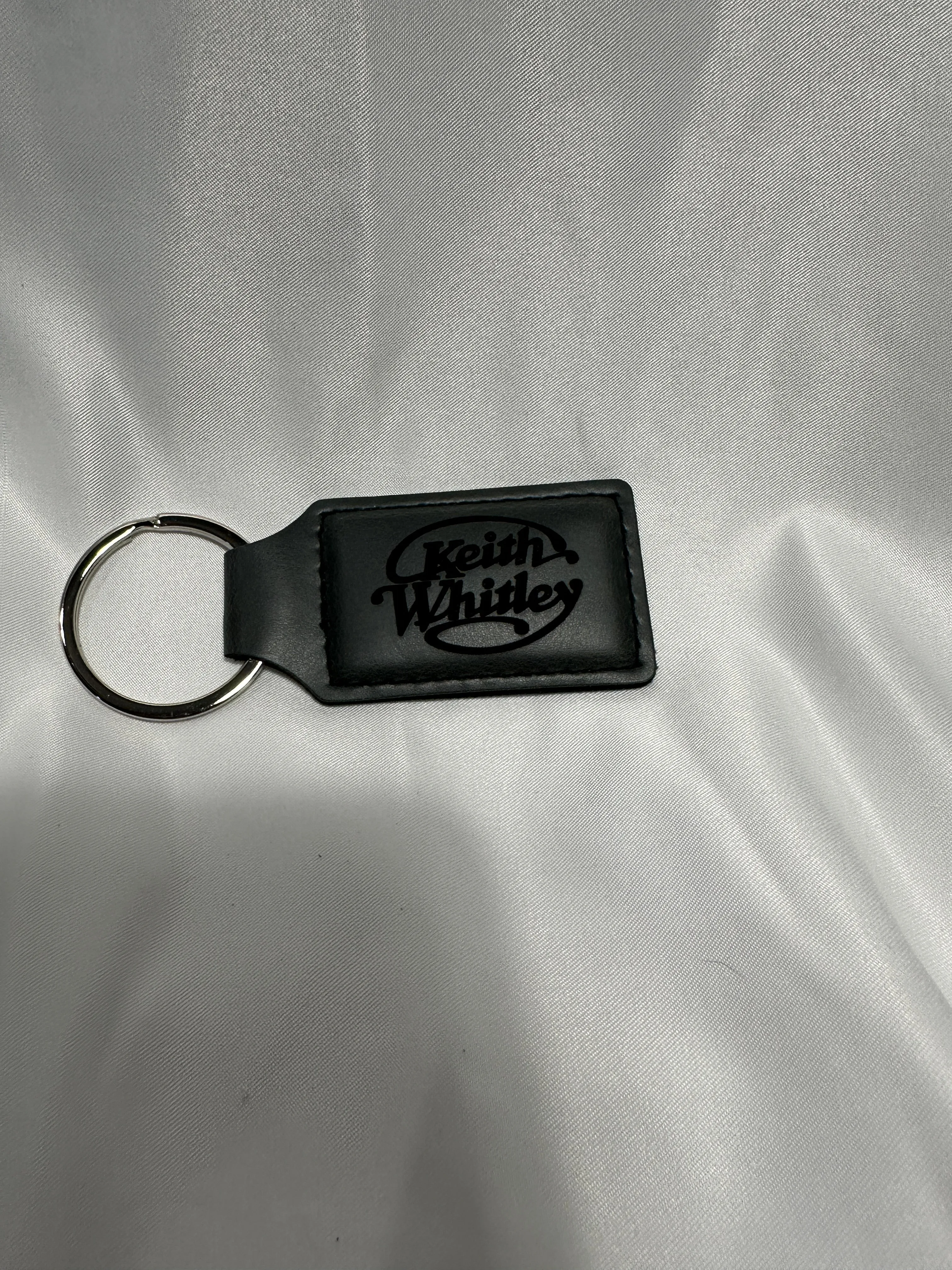 Keith Whitley Leatherette Keychain