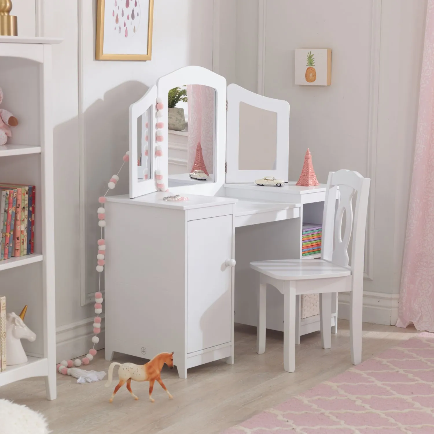 KidKraft Deluxe Vanity & Chair