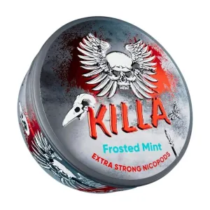 KILLA FROSTED MINT NICOTINE POUCHES - 20PCS - 12.8MG
