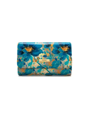 KIRRILY MEDIUM PATENT LEATHER WALLET WITH RFID- WSN9402