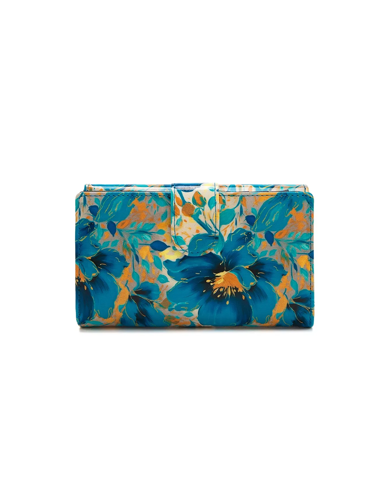 KIRRILY MEDIUM PATENT LEATHER WALLET WITH RFID- WSN9402