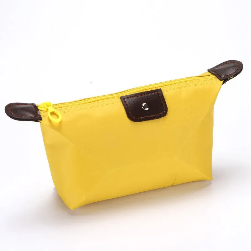 Korean Style Cute Dumpling Folding Making Ingot Cosmetic Bags