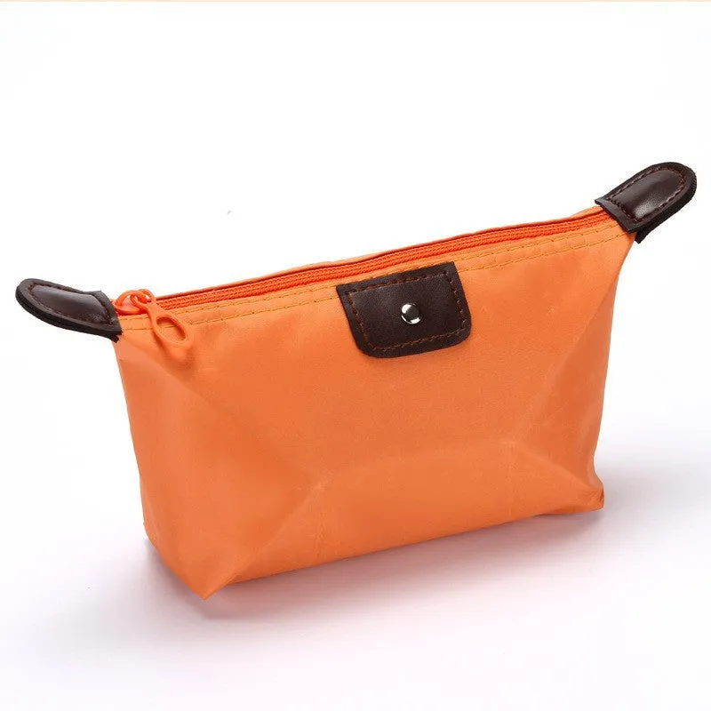 Korean Style Cute Dumpling Folding Making Ingot Cosmetic Bags