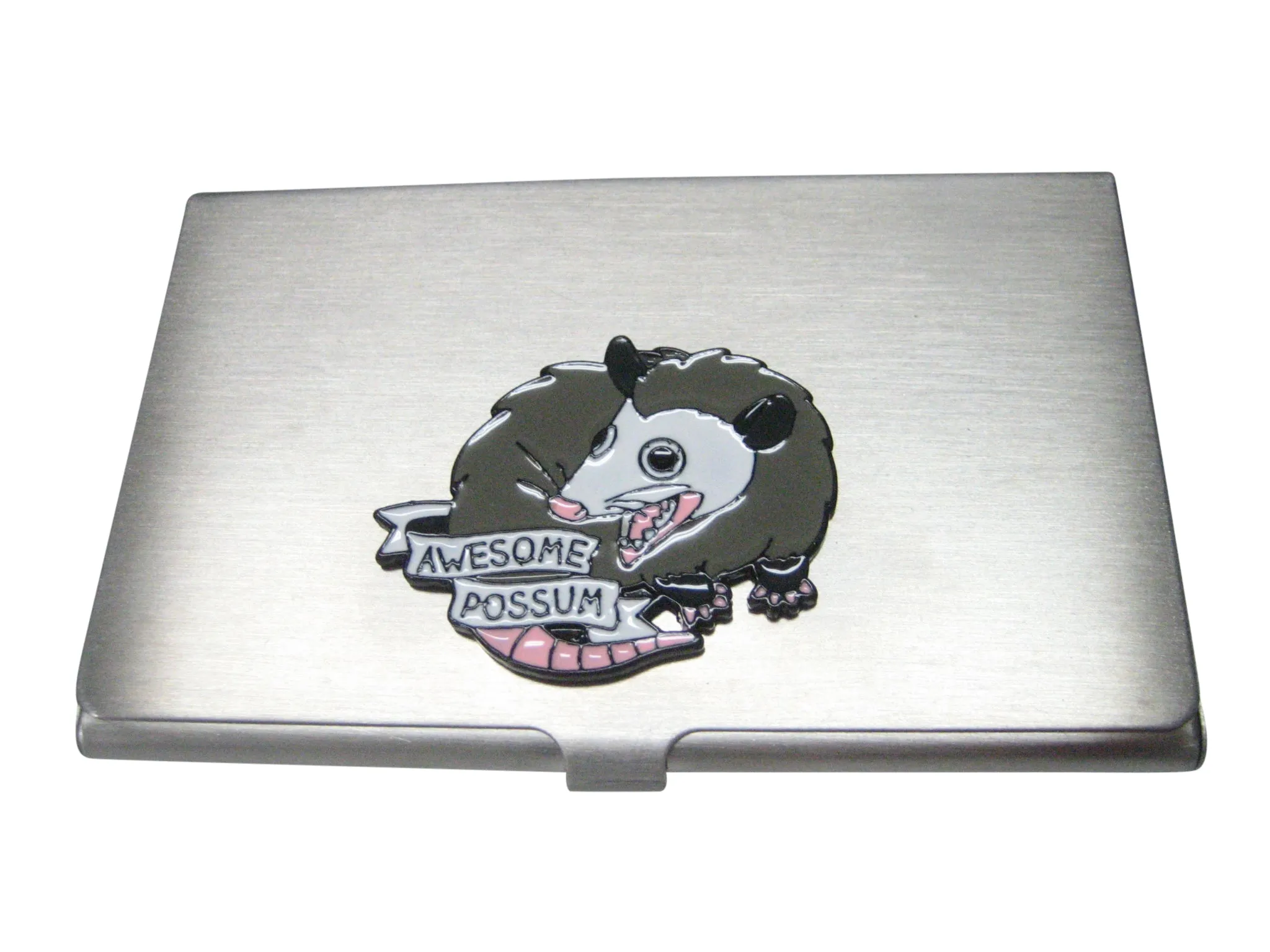 Large Awesome Possum Business Card Holder