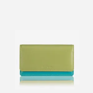 LARGE FLAP OVER PURSE, PACIFIC