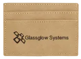 Laserable Leatherette Money Clip